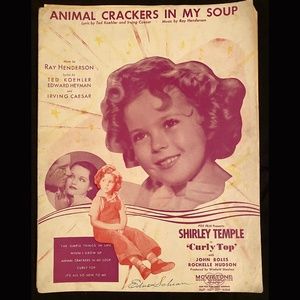 VINTAGE PIANO MUSIC-ART • Shirley Temple